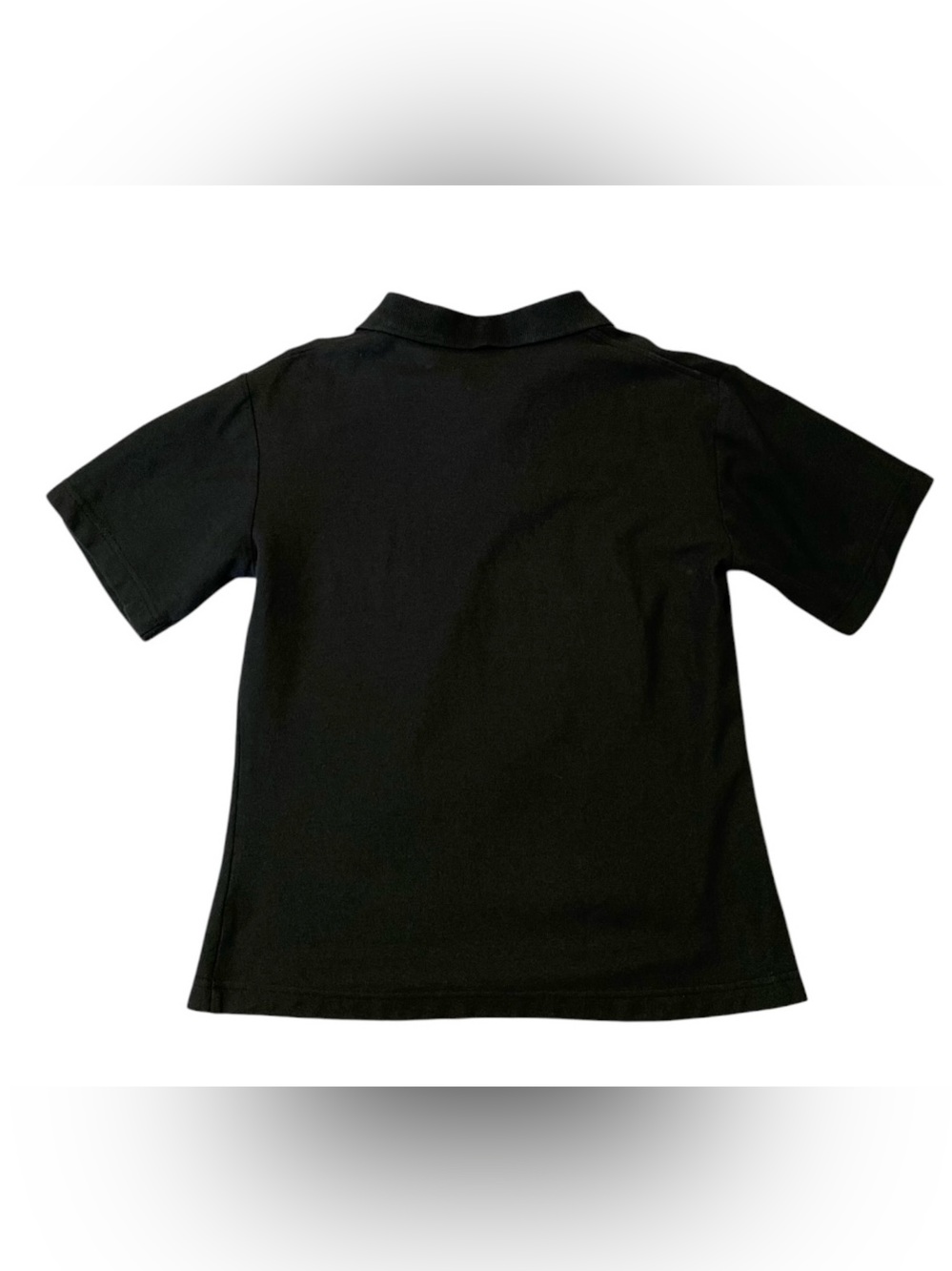Lacoste Polo Shirt Boys Kids Size 8 Black - Picture 5 of 7